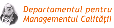 Departamentul pentru Managementul Calităţii
